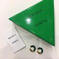 Серьги Bottega Veneta болотный 70477-3