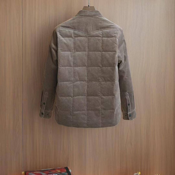 Мужская куртка Moncler мужской вельвет 200527-4