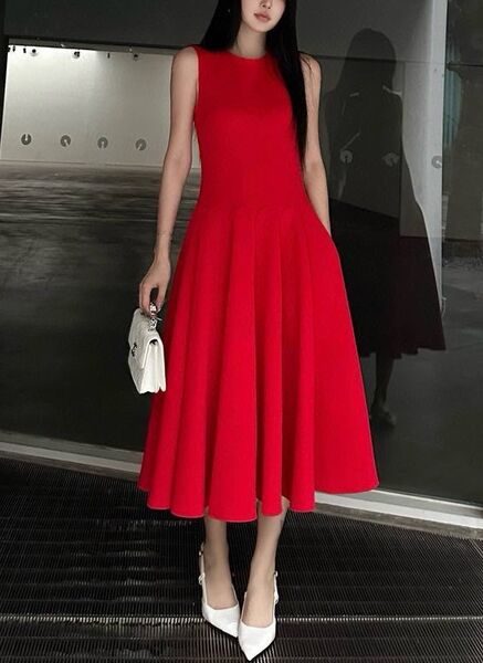 Платье Valentino женский бордовый 174243
