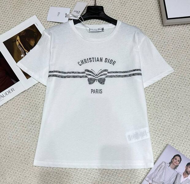 Футболка Christian Dior женский белый 178467