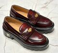 Лоферы Miu Miu женский кожа бордовый 166245-1