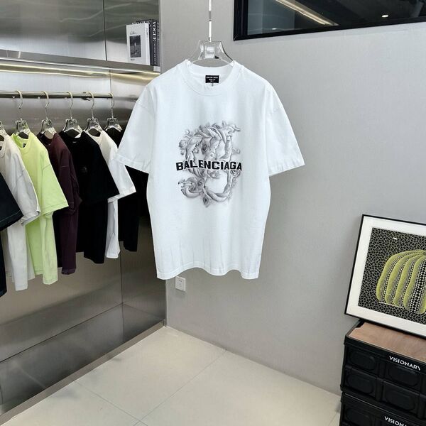 Футболка Balenciaga мужской белый