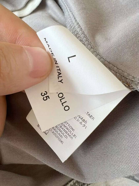Мужская футболка Brunello Cucinelli мужской графитовый 173538-5