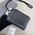 Сумка Balenciaga Passport Phone Holder Black женский кожа черный 150387-8