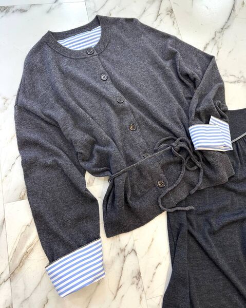 Кардиган Brunello Cucinelli женский графитовый 197467