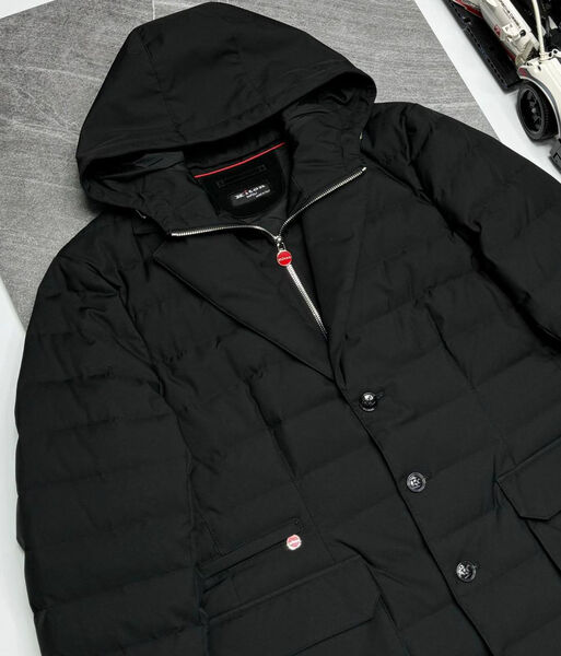Мужской пуховик Kiton мужской черный 165339-5