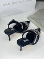 Туфли Manolo Blahnik женский черный 80831-2
