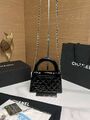Сумка Chanel женский кожа черный q1125356-1-3