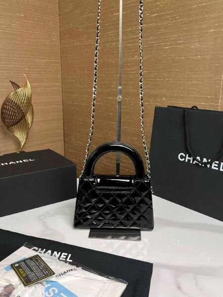 Сумка Chanel женский кожа черный q1125356-1-3