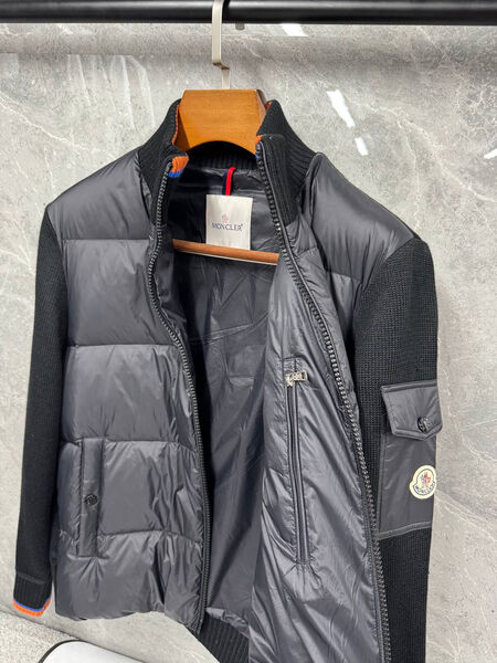 Мужская куртка Moncler мужской черный 201006-4