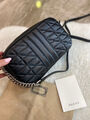 Сумка Gucci Marmont женский кожа черный 97055-2