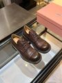 Женские дерби Miu Miu женский кожа коричневый h2150273-1