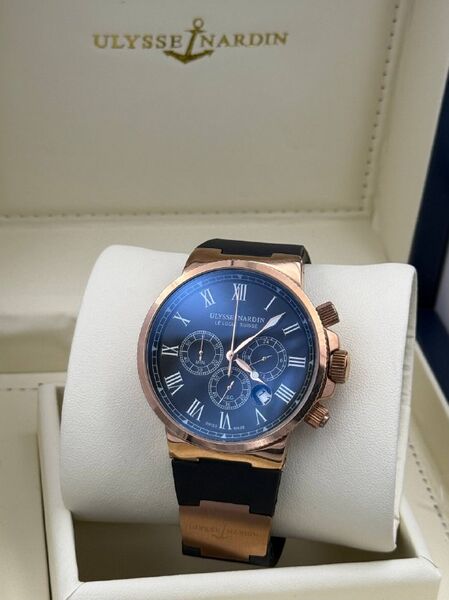 Мужские часы Ulysse Nardin мужской черный z0159174-1-3