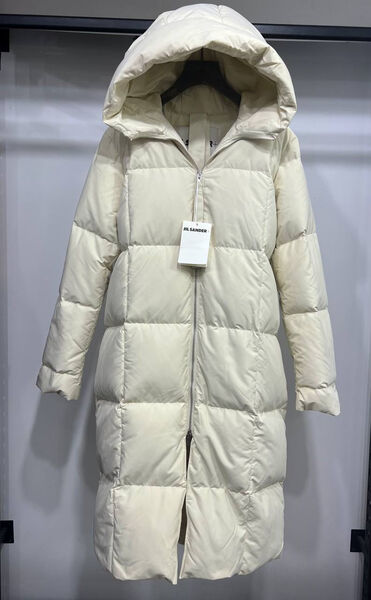 Пуховик Jil Sander женский белый 129981