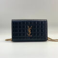 Сумка Saint Laurent женский кожа черный 122658-2