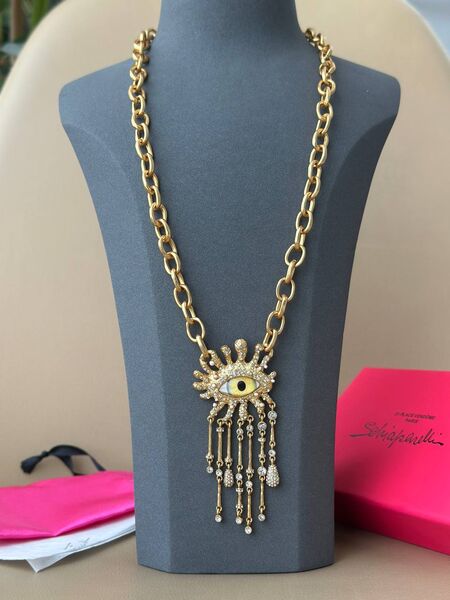 Кулон (подвеска) «глаз» Schiaparelli золото x7274714-1-2