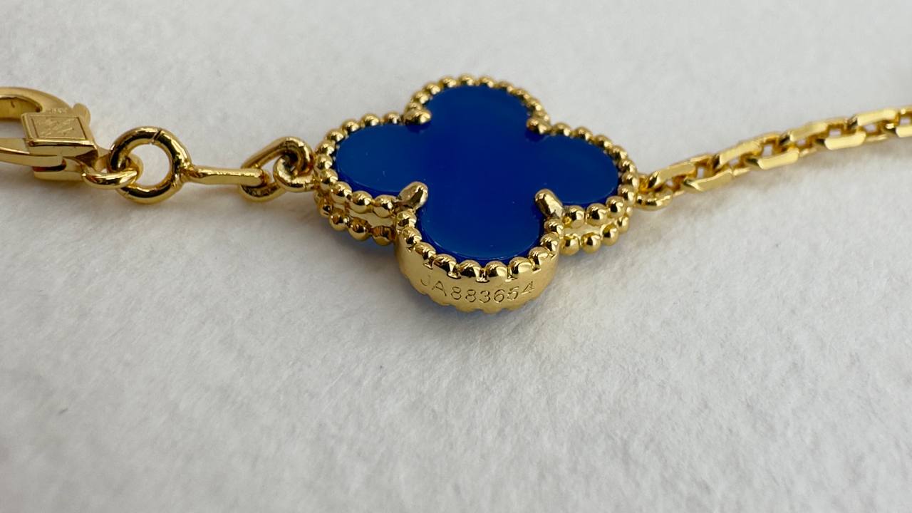 Браслет и колье-чокер Van Cleef & Arpels Vintage Alhambra