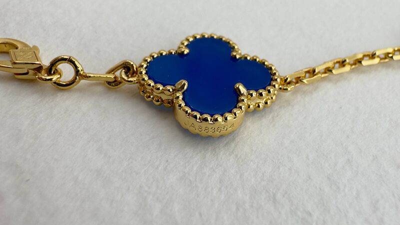 Браслет и колье-чокер Van Cleef & Arpels Vintage Alhambra женский золото w4366846-1-3