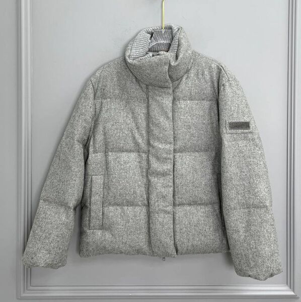 Пуховик Brunello Cucinelli женский графитовый 167032