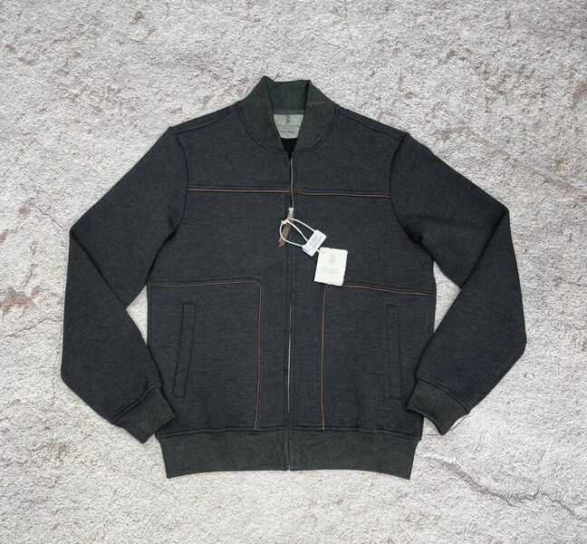Мужской костюм Brunello Cucinelli мужской графитовый 198919-3
