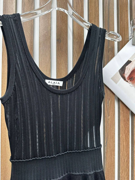 Платье Alaïa женский черный 147409-3
