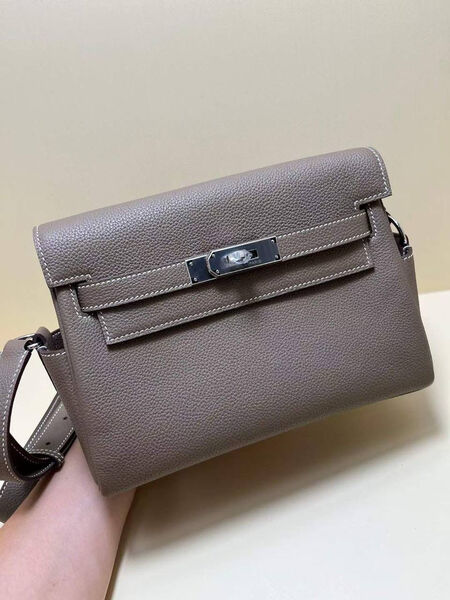 Мужская сумка мессенджер Hermès мужской кожа 142949-9