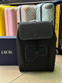 Мужской рюкзак Christian Dior мужской кожа черный 171269-6