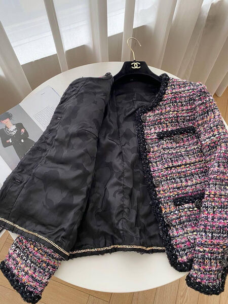 Пиджак Chanel женский бордовый 168355-4