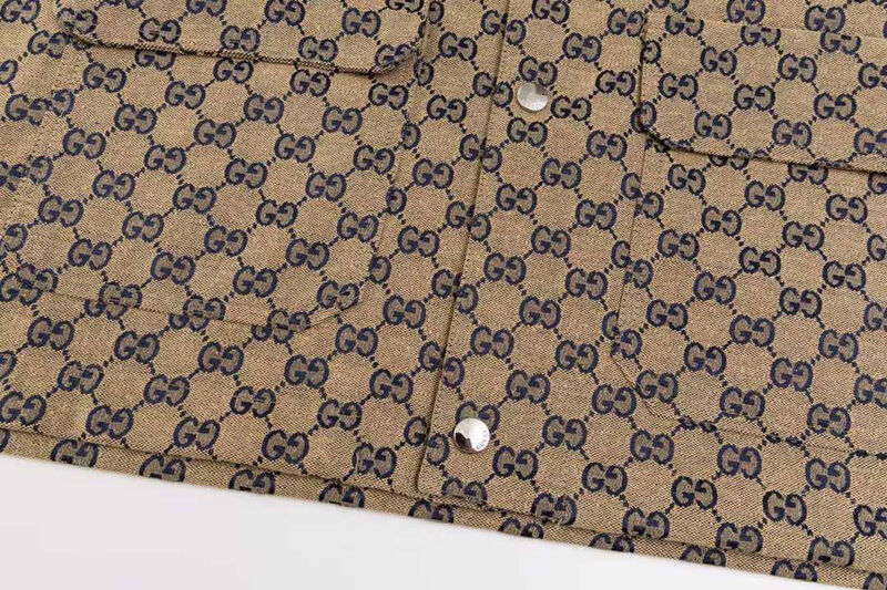 Мужская рубашка Gucci мужской бежевый 173321-6