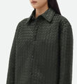 Куртка Bottega Veneta женский кожа черный 123242-2
