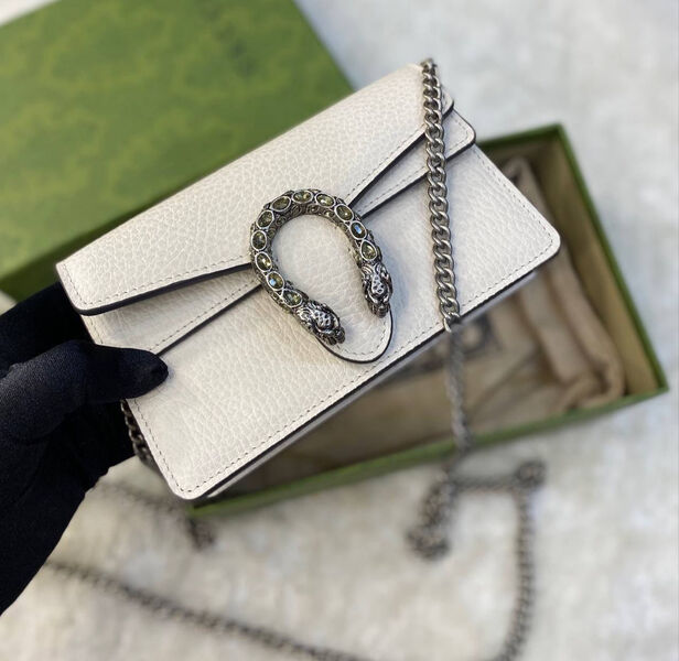 Сумка Gucci Dionysus Mini женский кожа белый 99618-3