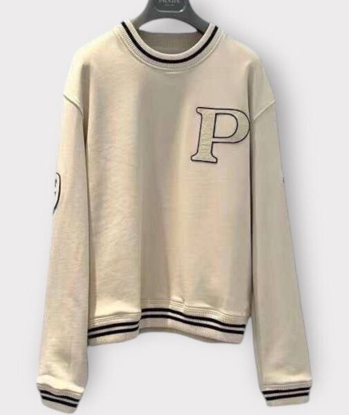 Свитшот Prada женский бежевый 163392