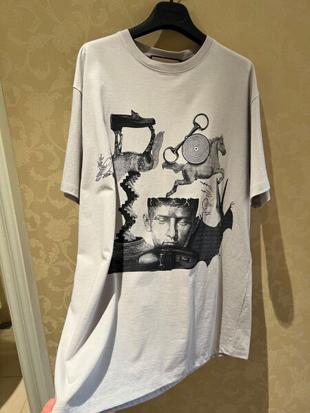 Футболка Gucci женский графитовый 145961-7