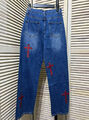 Джинсы Chrome Hearts женский джинса синий 114221-2
