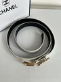 Женский ремень Chanel женский кожа белый 139144-3
