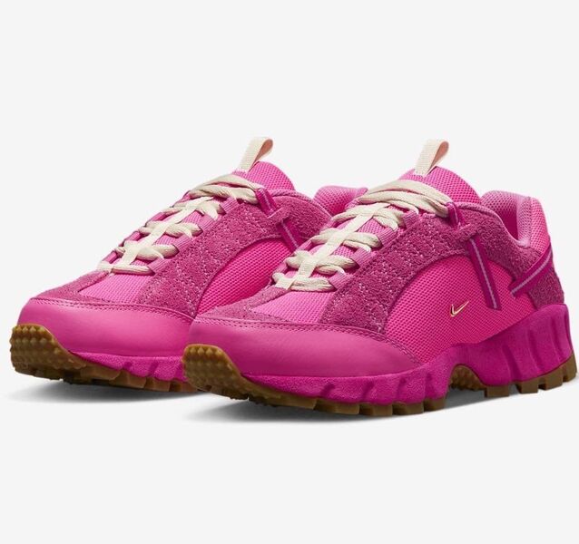 Кроссовки Jacquemus женский текстиль бордовый 101182