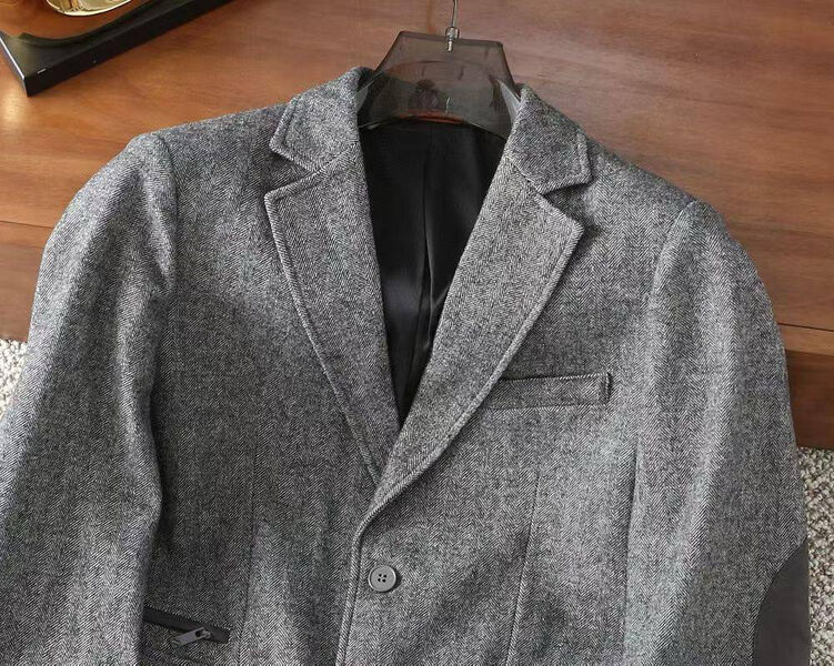 Мужской пиджак Zegna мужской графитовый 196219-4