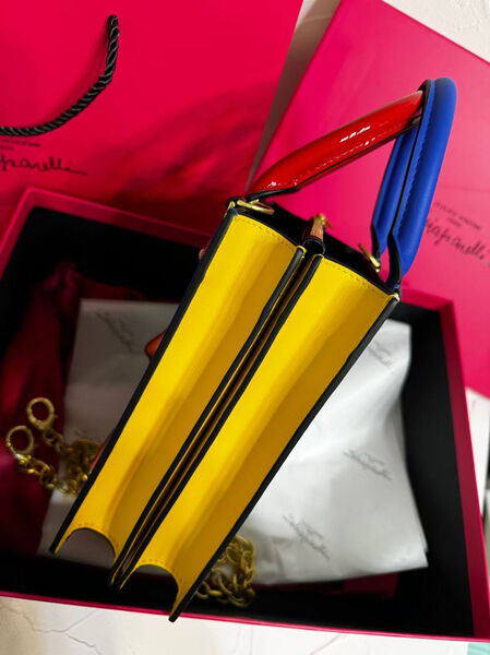 Сумка Schiaparelli женский кожа синий 174281-8