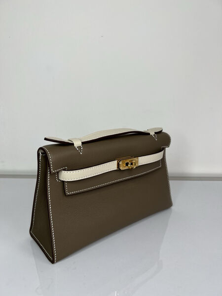 Сумка Hermèskelly 20 Pochette женский кожа 138062-2