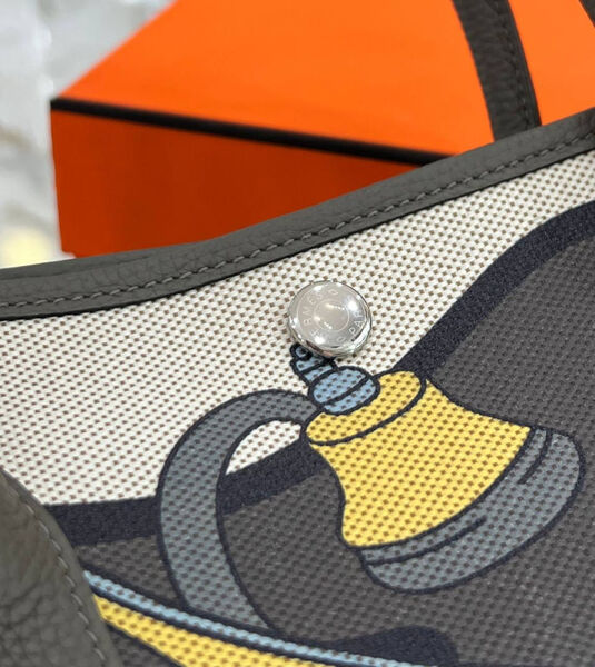 Сумка Hermès женский кожа графитовый 155342-3