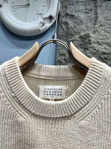 Мужской свитер Maison Margiela мужской вязаная ткань графитовый 171472-2