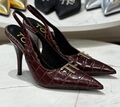 Туфли Tom Ford женский кожа swift бордовый 139536