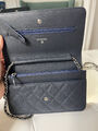 Сумка Chanel Mini женский кожа черный 143081-3