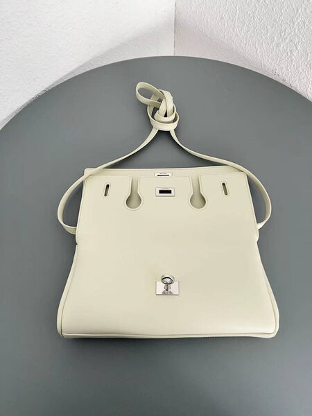 Сумка Balenciaga Bel Air женский кожа белый 182442-6