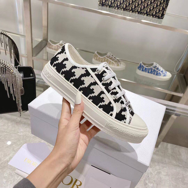 Кеды Christian Dior женский текстиль синий 24476-8