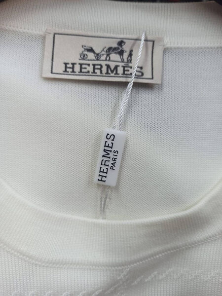 Мужская футболка Hermès мужской белый 192848-6