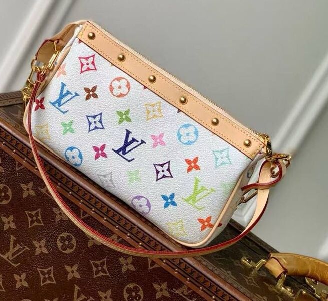 Сумка Louis Vuitton женский кожа белый 178394