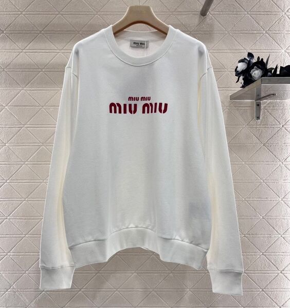 Свитшот Miu Miu женский белый 163364