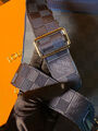 Мужская сумка слинг Louis Vuitton мужской кожа синий 132932-4