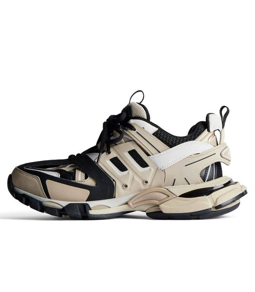 Кроссовки Balenciaga женский кожа бежевый 146040-2